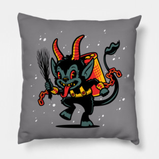 Classic Krampus Pillow