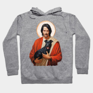 Saint keanu reeves Hoodie