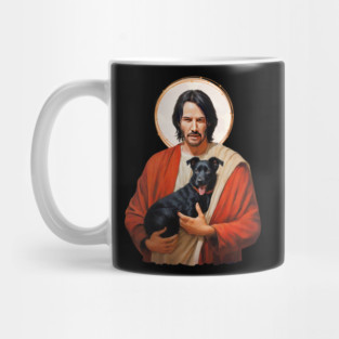 Saint keanu reeves Mug