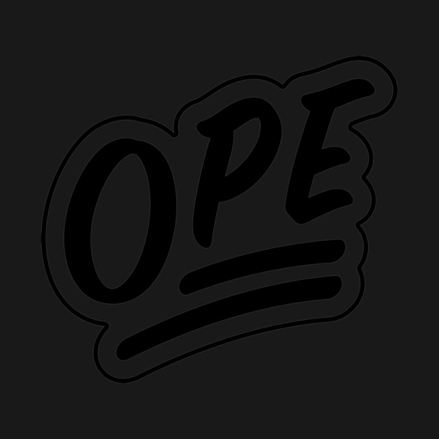 Ope - Black Line by allisawr