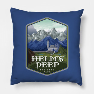 Helm's Deep National Park Pillow