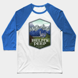 Helm's Deep National Park Baseball T-Shirt