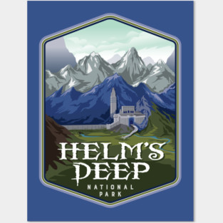 Helm's Deep National Park Posters and Art