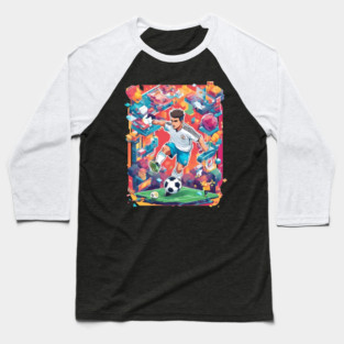 Mexico Soccer Baseball T-Shirt