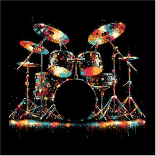 Drum Posters and Art