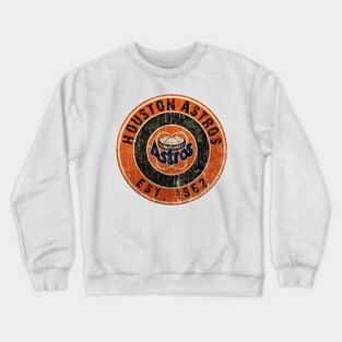 Retro Vintage Houston Astros 70s Crewneck Sweatshirt