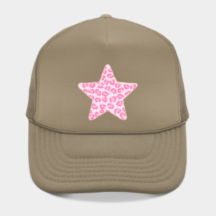 Preppy Pink Star Hat