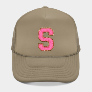 Preppy S Letter Hat