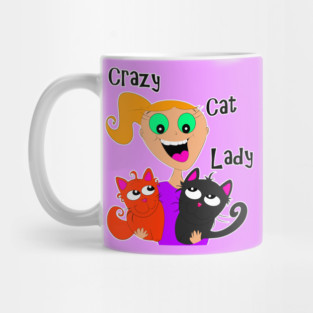 Crazy Cat Lady (Redhead) ;) Mug