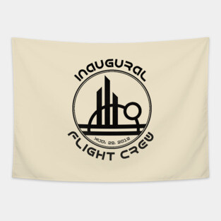 Inaugural Flight Crew, East - Black Tapestry