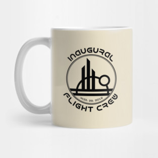 Inaugural Flight Crew, East - Black Mug