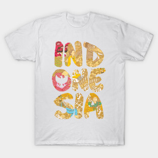 Indonesia Font T-Shirt
