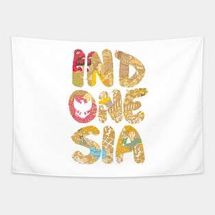 Indonesia Font Tapestry