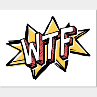 WTF Comic Posters and Art