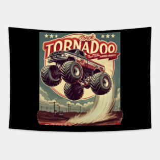 Monster Truck Tapestry