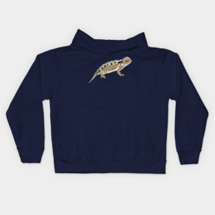 Greater Short-horned Lizard Kids Hoodie