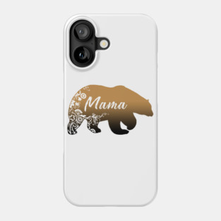 mama bear Phone Case