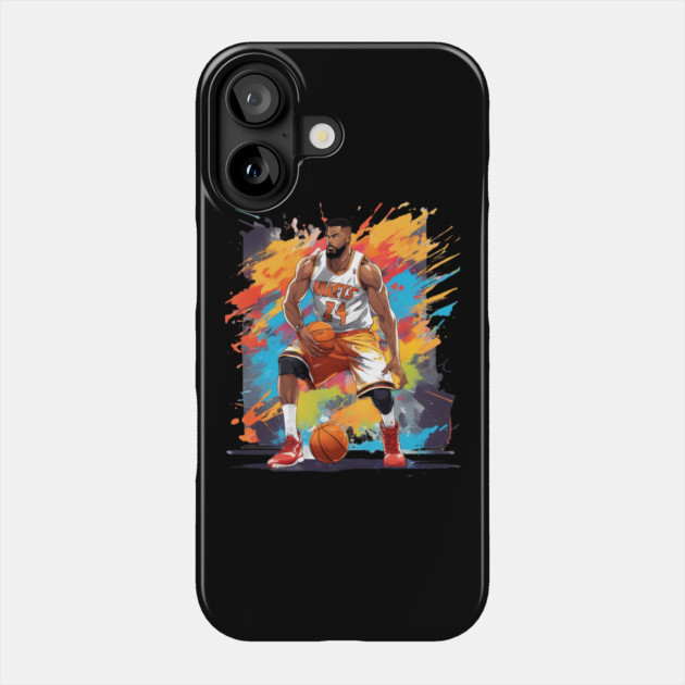 basketball jersey Phone Case by animegirlnft