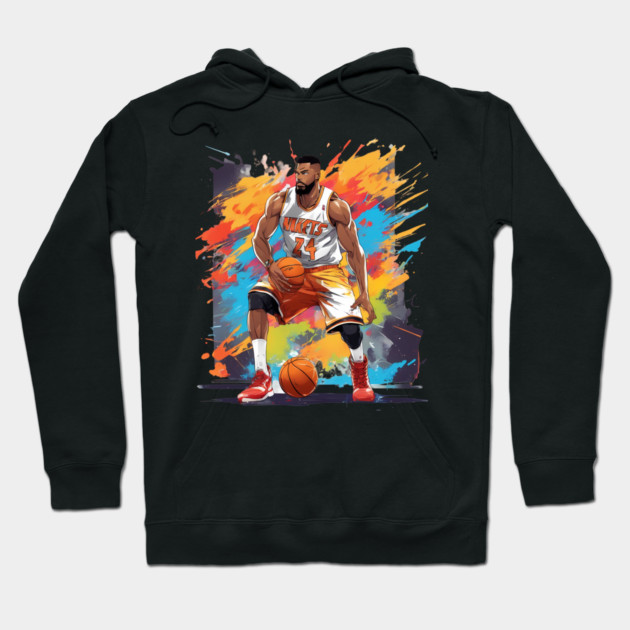 basketball jersey Hoodie by animegirlnft