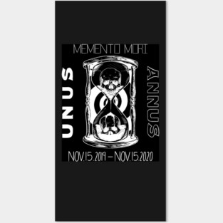 Memento Mori - Unus Annus (Inverted) Posters and Art