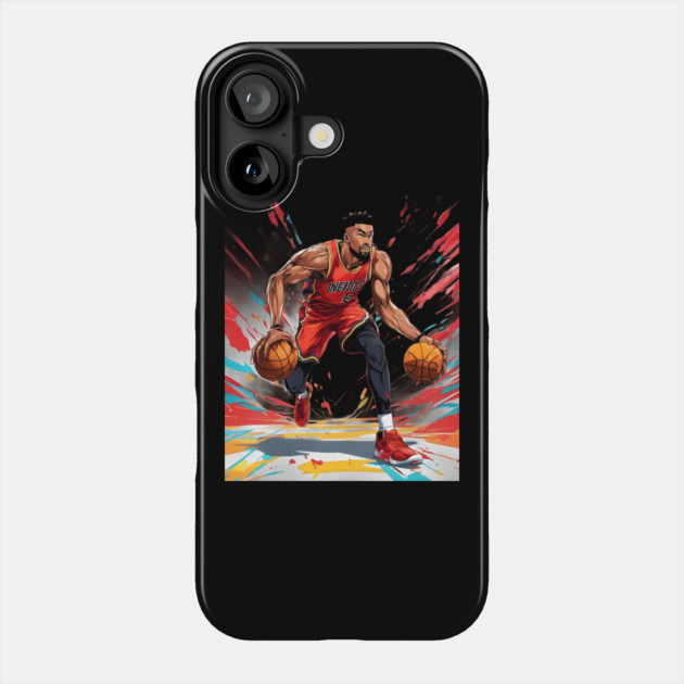 basketball court Phone Case by animegirlnft
