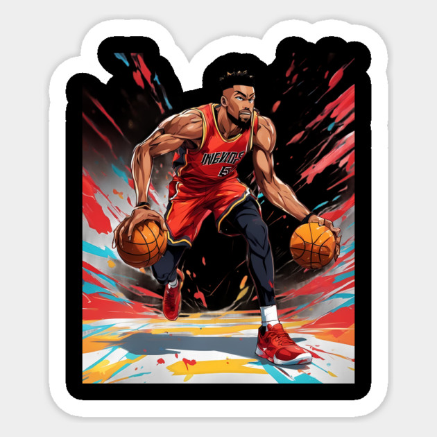 basketball court Sticker by animegirlnft