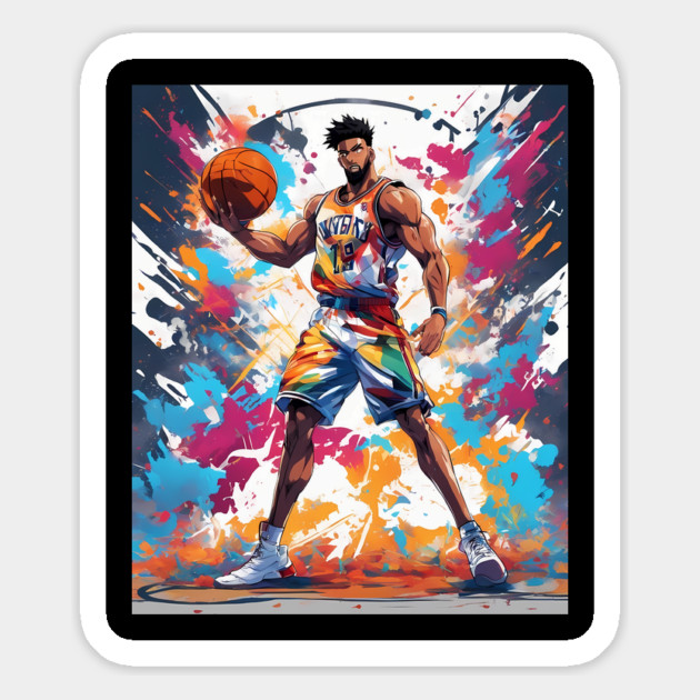 basketball net Magnet by animegirlnft