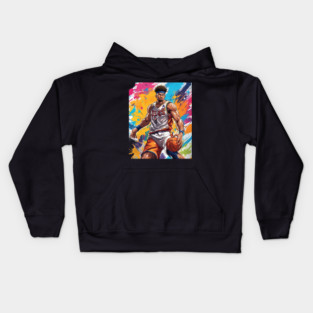 baskeball league Kids Hoodie
