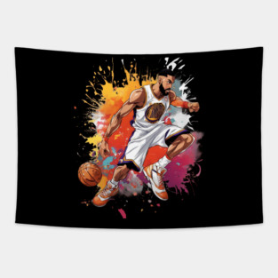 love basketball Tapestry