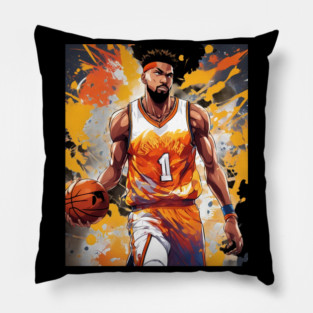 baskeball match Pillow