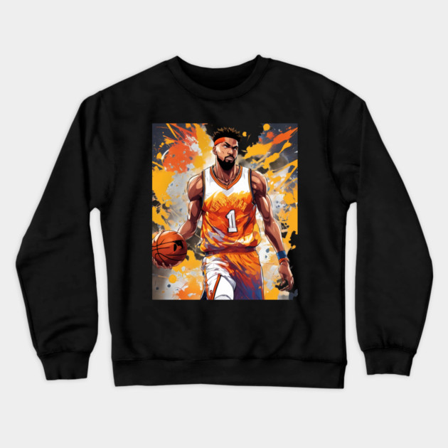 baskeball match Crewneck Sweatshirt by animegirlnft
