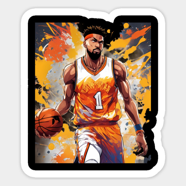 baskeball match Sticker by animegirlnft