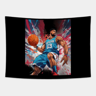 basketball diary Tapestry