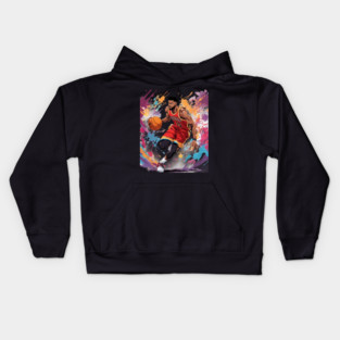 kids basketball Kids Hoodie