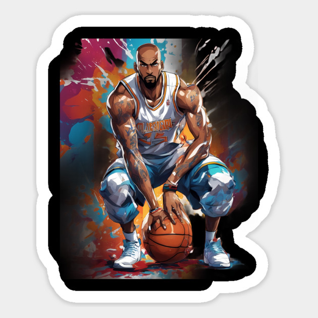 indoor basketball Magnet by animegirlnft