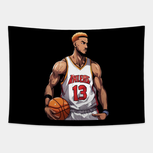 pro basketball Tapestry by animegirlnft