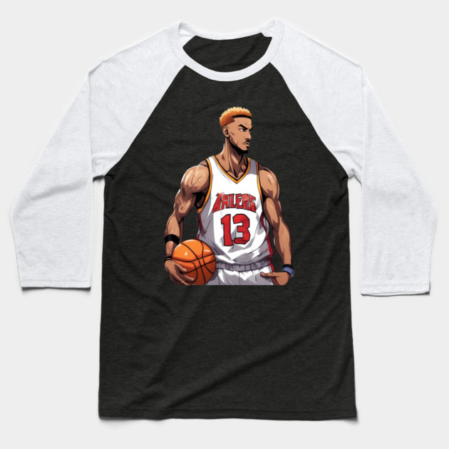 pro basketball Baseball T-Shirt by animegirlnft
