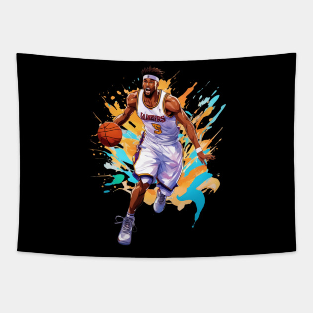 basketball top Tapestry by animegirlnft