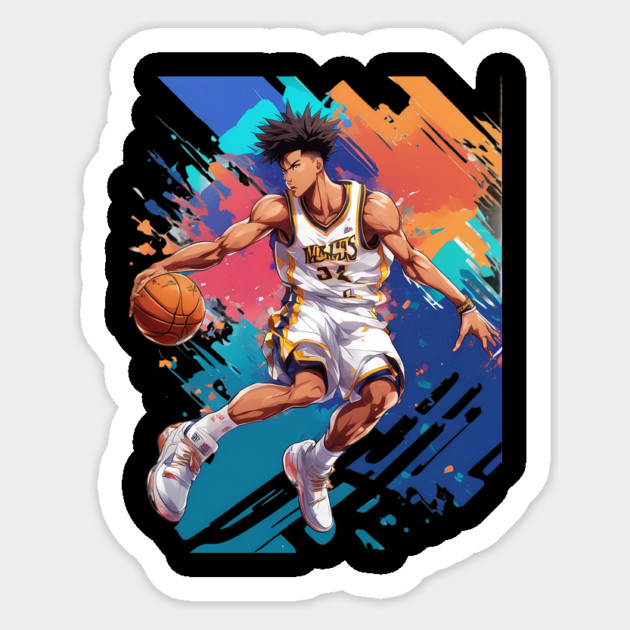 basketball stand Sticker by animegirlnft