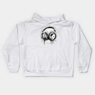 Headphones Kids Hoodie