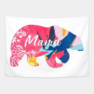 mama bear Tapestry