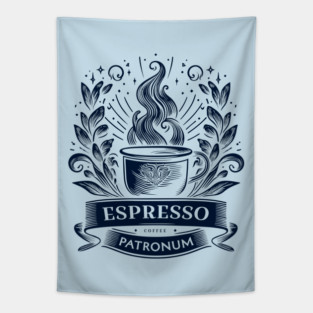 Espresso Patronum - Divine coffee Tapestry
