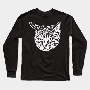 Angry Cat Long Sleeve T-Shirt