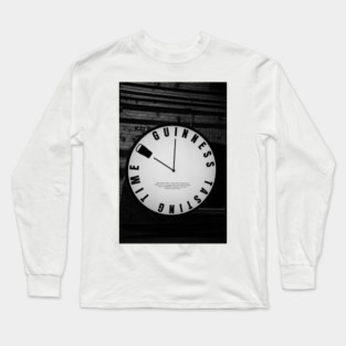 Guinness Tasting Time clock Long Sleeve T-Shirt