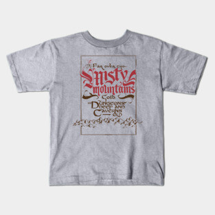 Misty Mountains Kids T-Shirt