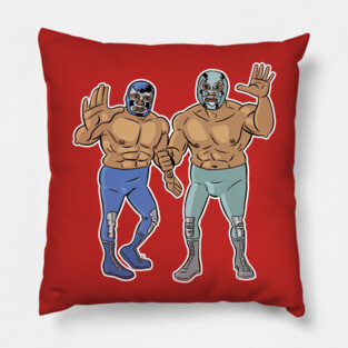 Lucha Libre Pillow