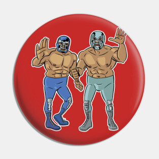 Lucha Libre Pin