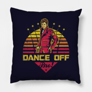 Dance Off Bro! (Distressed) Pillow