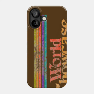 Epcot World Showcase Stripes Vintage Phone Case