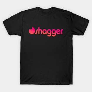 Tinder Parody Shirt - Shagger T-Shirt